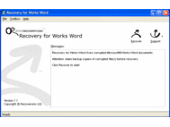 Recovery for Works screenshot